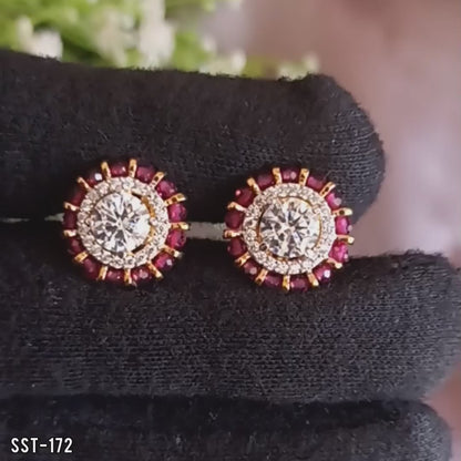 SST 172 | MANGALSUTRA BLACK BEADS EARRINGS