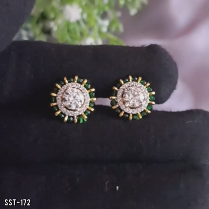 SST 172 | MANGALSUTRA BLACK BEADS EARRINGS