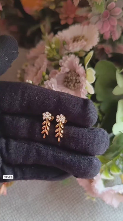 SST 356 | FLOWER LEAF EARRINGS