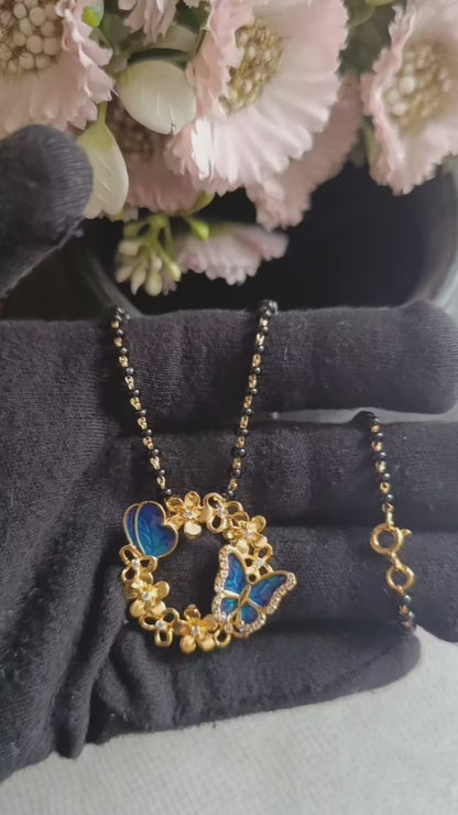 SST 380 | CHARMING BUTTERFLY PENDANT MANGALSUTRA