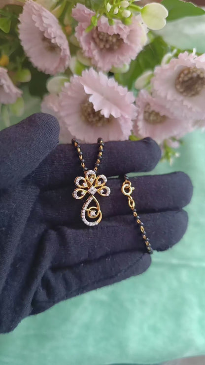 SST 289 | FLOWER DESIGN MANGALSUTRA