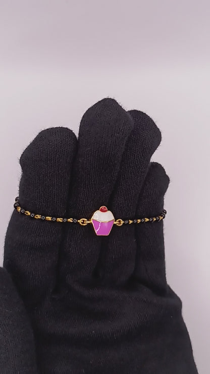 CUP CAKE SILVER BABY NAZARIYA BRACELET