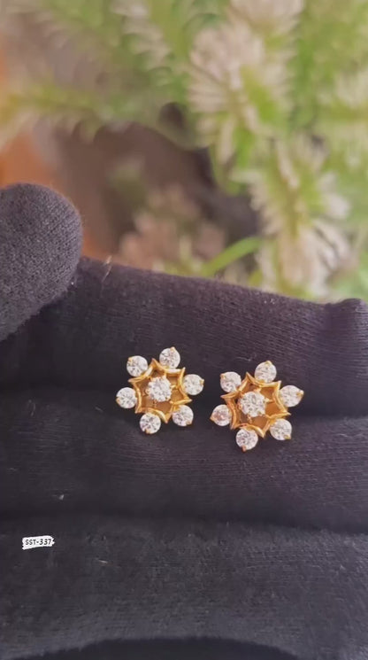 SST 337 | SUNFLOWER EARRINGS