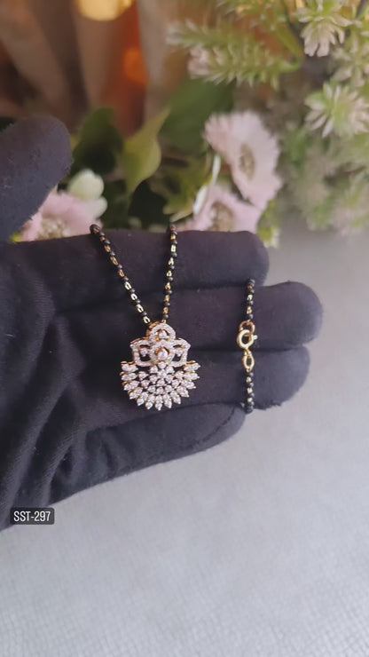 SST 297 | STUNNING CRYSTAL-SET MANGALSUTRA
