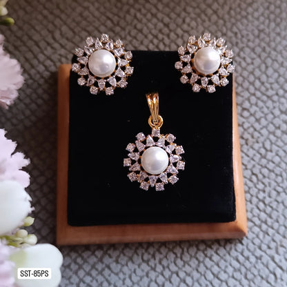 SST 085PS | PENDANT EARRINGS SET