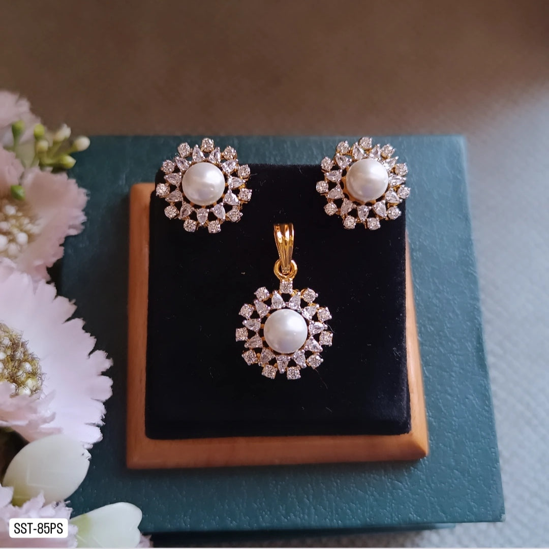 SST 085PS | PENDANT EARRINGS SET