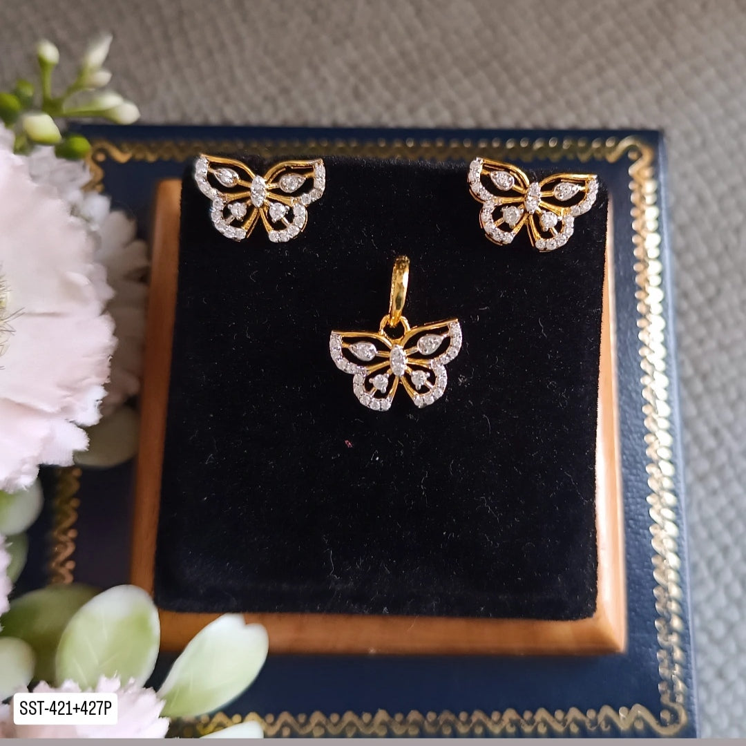 SST 421+427 | PENDANT EARRINGS SET