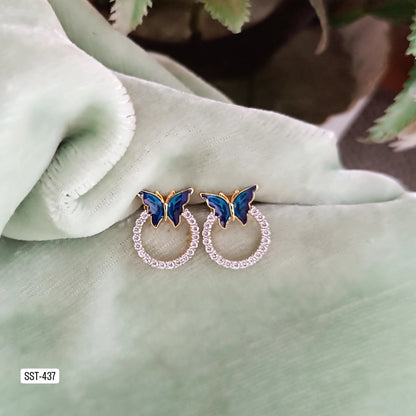 SST 437 | BUTTERFLY CHARMED EARRINGS