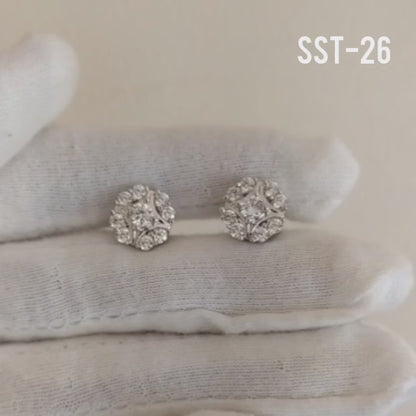 SST 026 | AZZLING FLORAL STUD EARRINGS