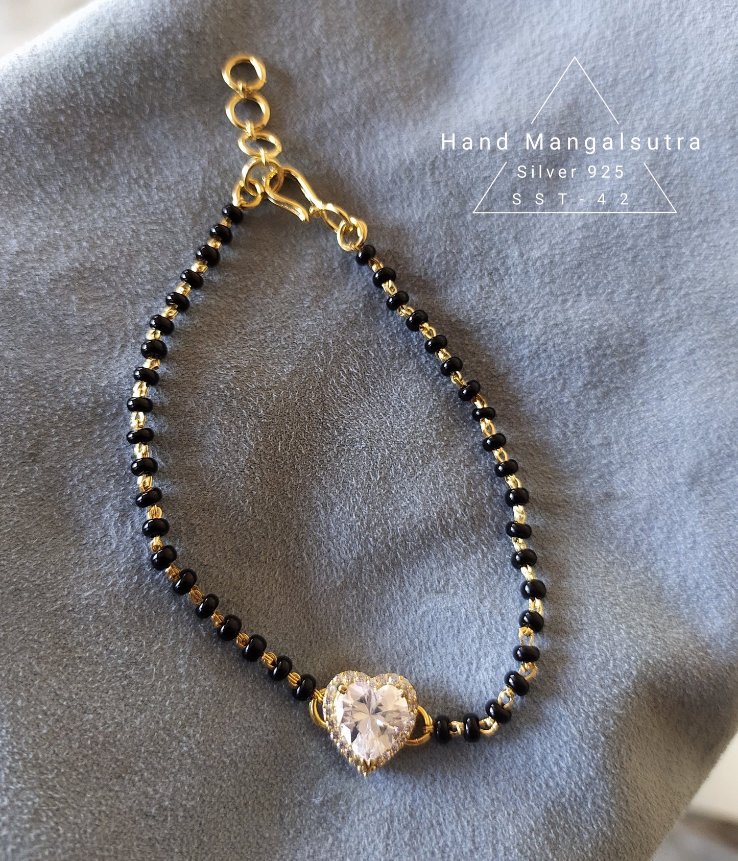 SST 042 | HEART SHIMMER MANGALSUTRA BRACELET