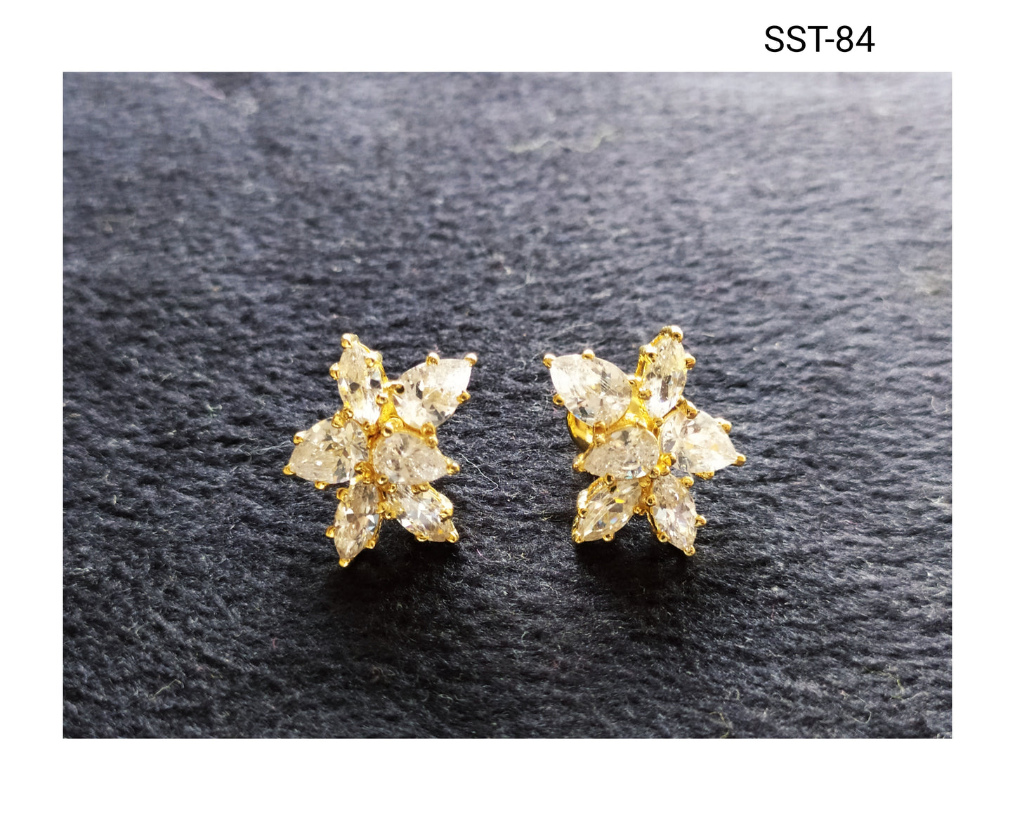 SST 084 | STARBURST FLORAL EARRINGS