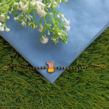 PEPPA PIG SILVER BABY NAZARIYA BRACELET