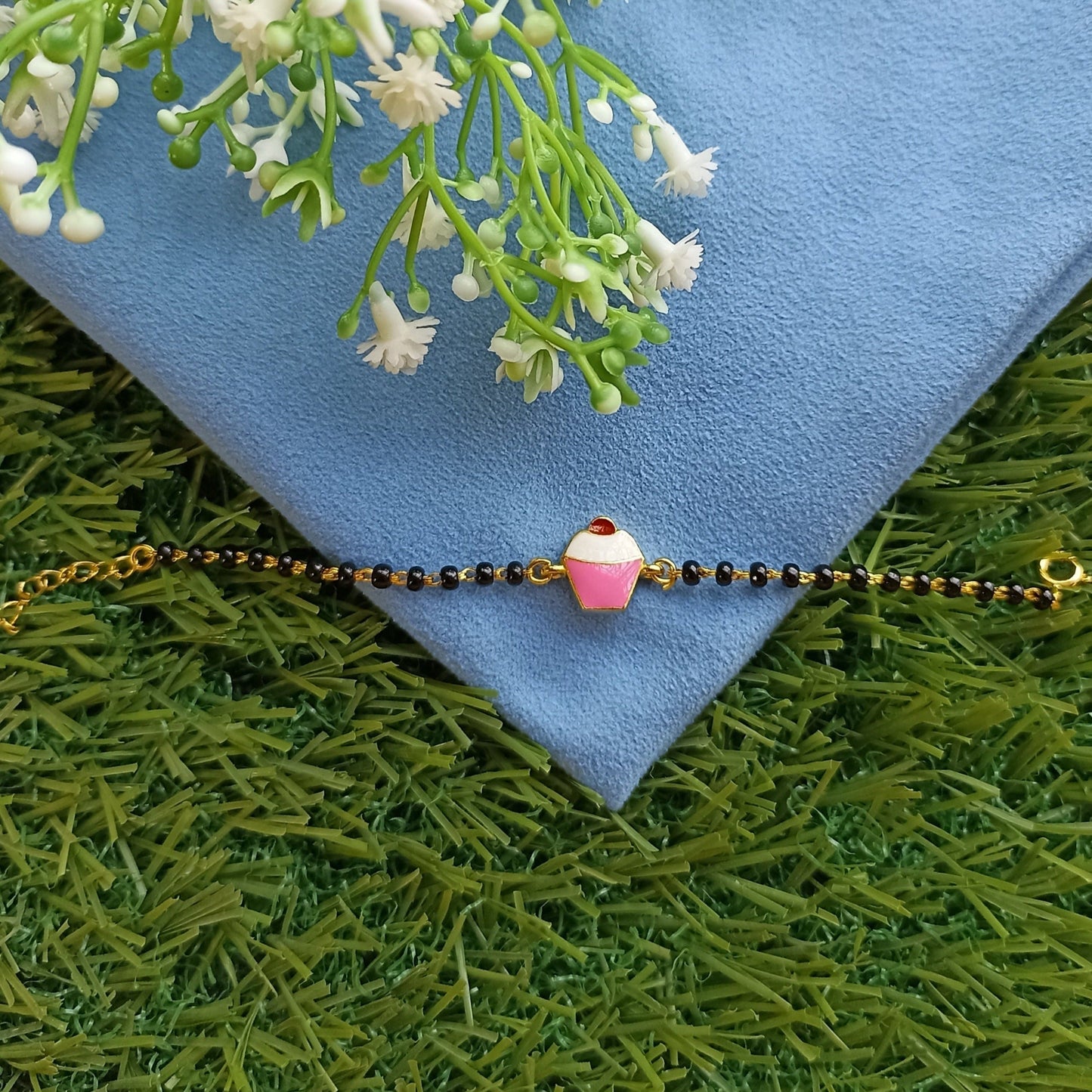 CUP CAKE SILVER BABY NAZARIYA BRACELET