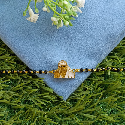SAI BABA SILVER BABY NAZARIYA BRACELET