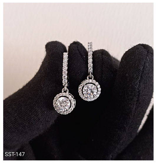 SST 147 | SPARKLING ROUND BALI EARRINGS