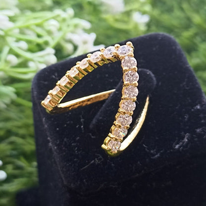 SST 166 | DIAMOND VANKI RING