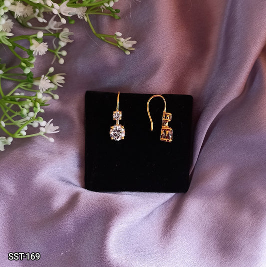 SST 169 | SOLITAIRE PAIR EAR RINGS