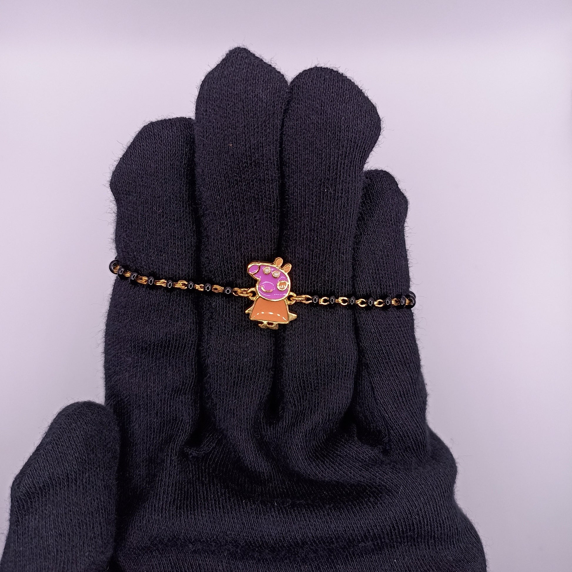 PEPPA PIG SILVER BABY NAZARIYA BRACELET