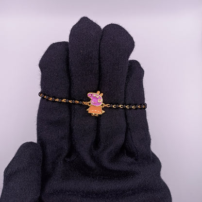 PEPPA PIG SILVER BABY NAZARIYA BRACELET