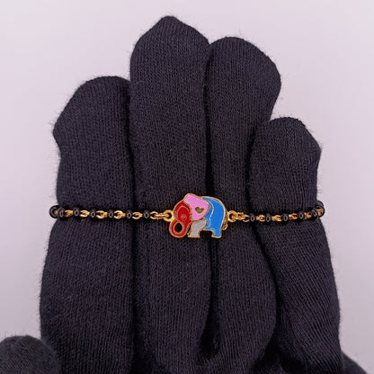 ELEPHANT SILVER BABY NAZARIYA BRACELET