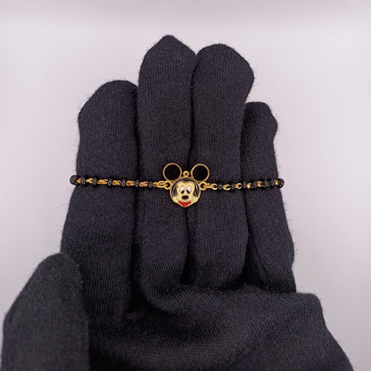 MICKEY SILVER BABY NAZARIYA BRACELET