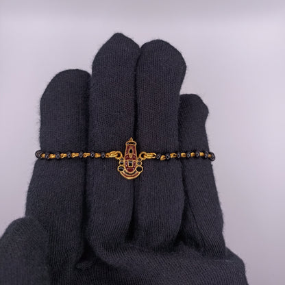 LORD VENKATESWARA SWAMY SILVER BABY NAZARIYA BRACELET