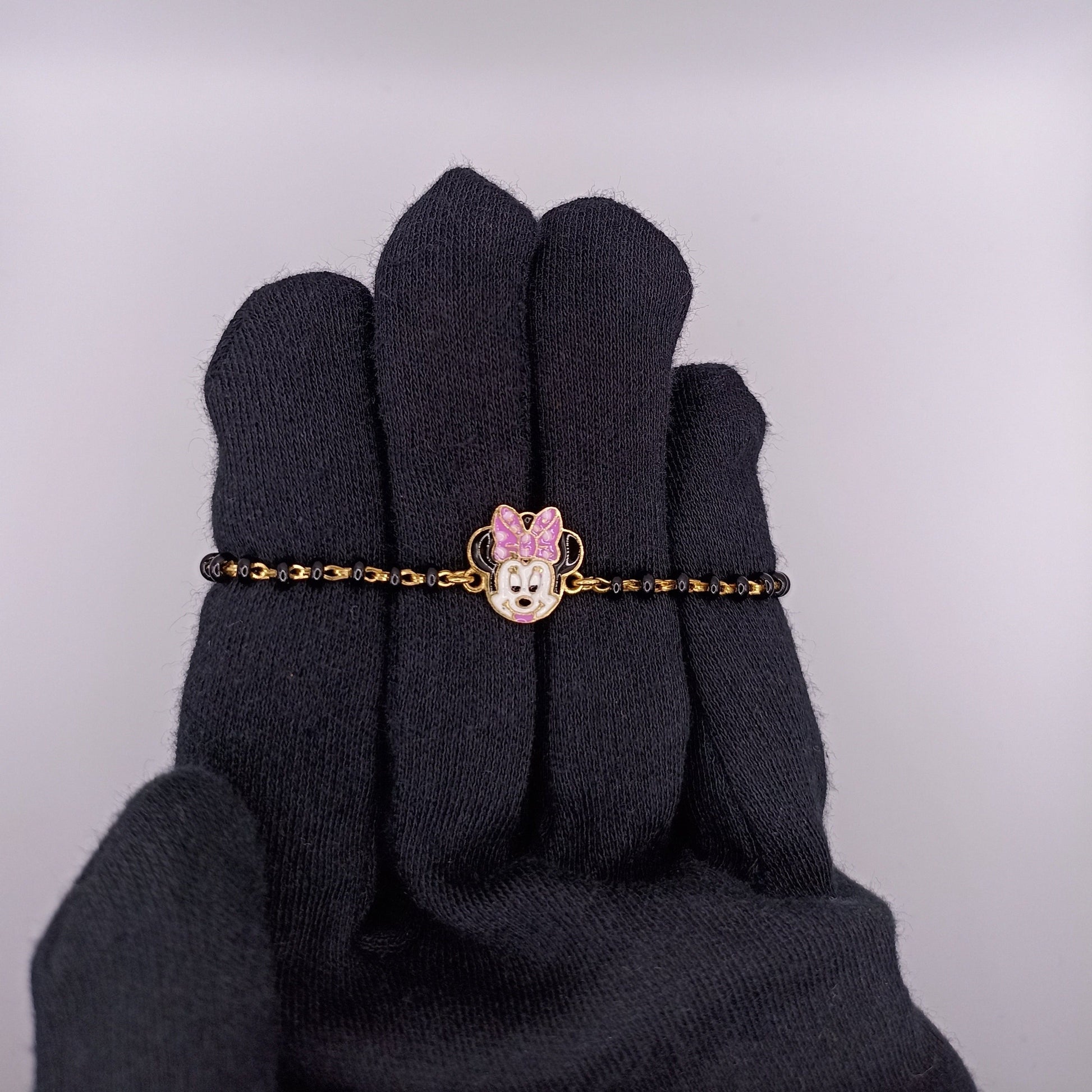 MINNIE SILVER BABY NAZARIYA BRACELET