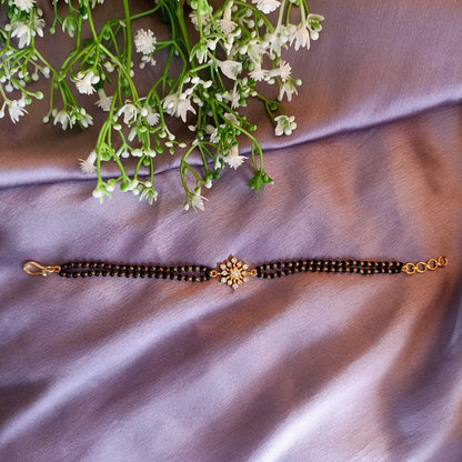 SST 048 | FLORAL SPARKLE MANGALSUTRA  BRACELET