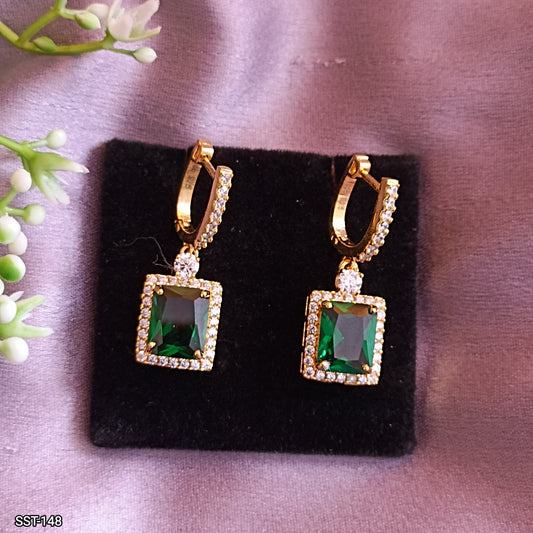 SST 148 | EMRALD & RUBY BALI EARRINGS