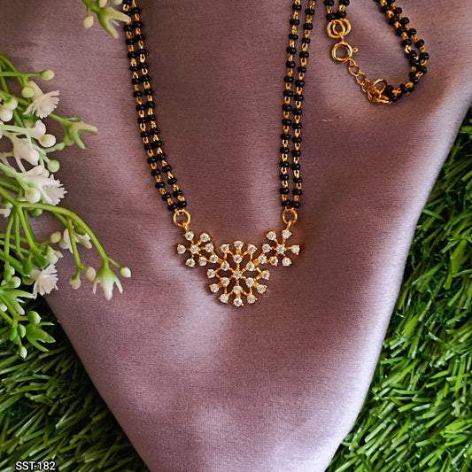SST 182 | FLOWER ZIRCON MANGALSUTRA