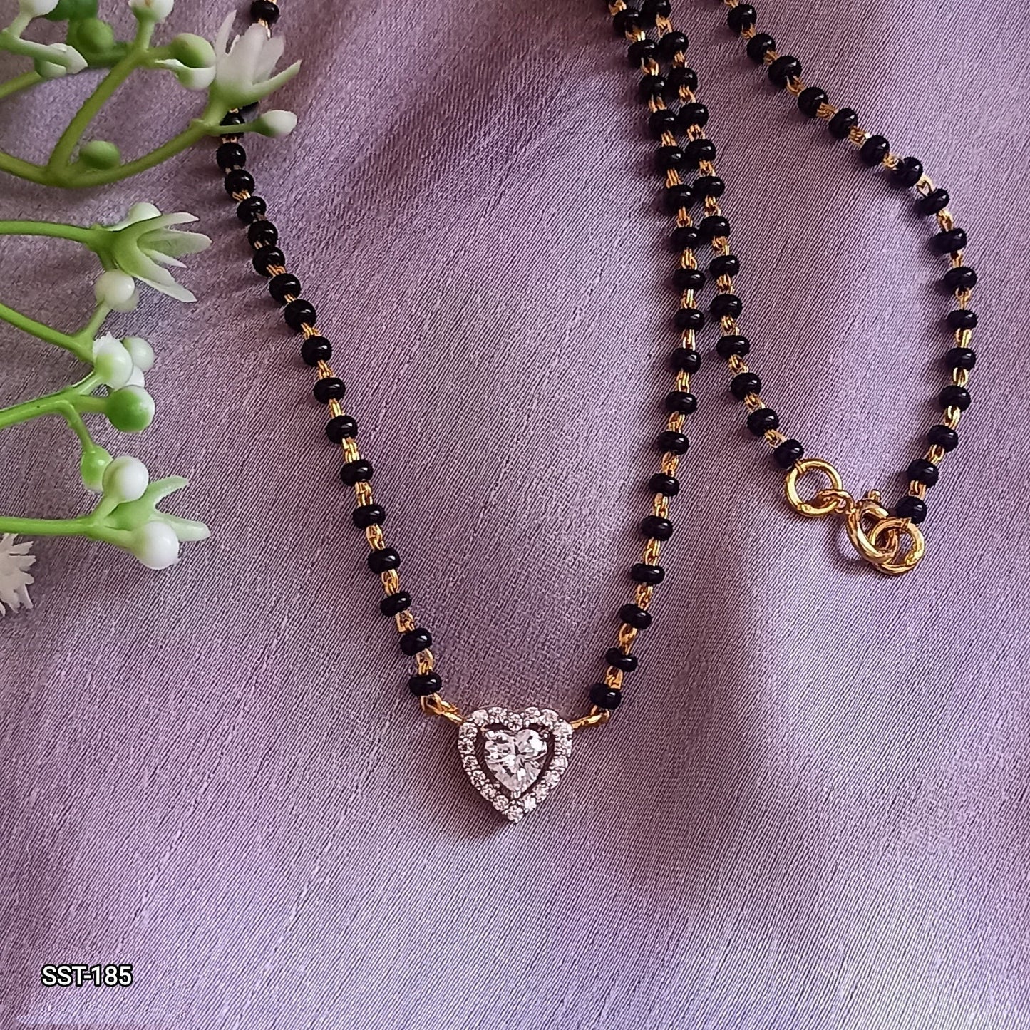 SST 185 | HEART DIAMOND MANGALSUTRA