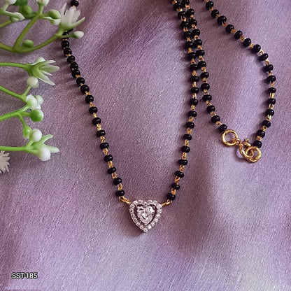 SST 185 | HEART DIAMOND MANGALSUTRA