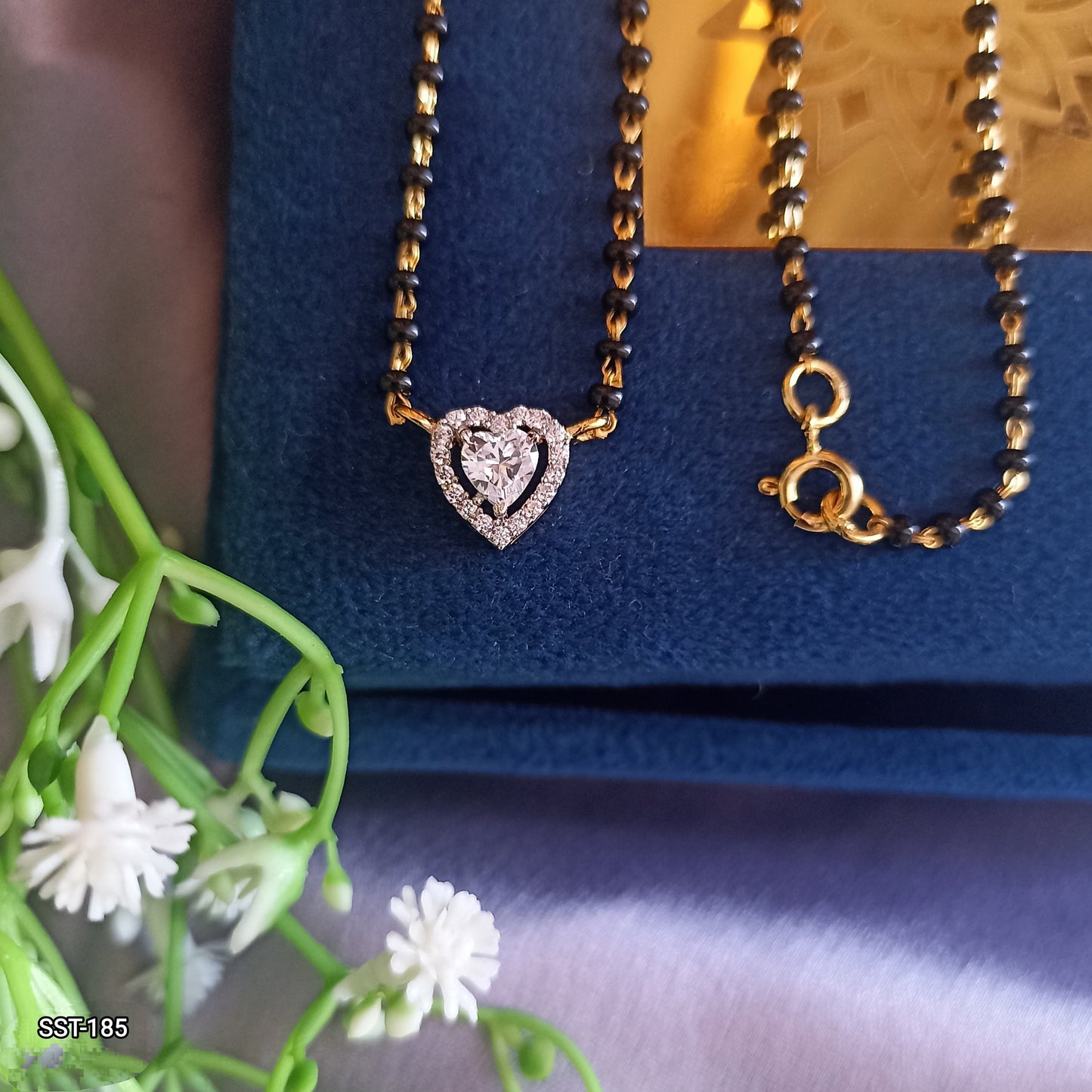 SST 185 | HEART DIAMOND MANGALSUTRA