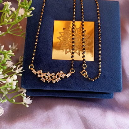 SST 066 | SPARKLING MANGALSUTRA PENDANT NECKLACE