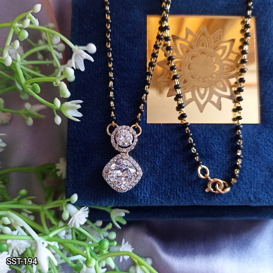 SST 194 | DOUBLE DIAMOND MANGALSUTRA
