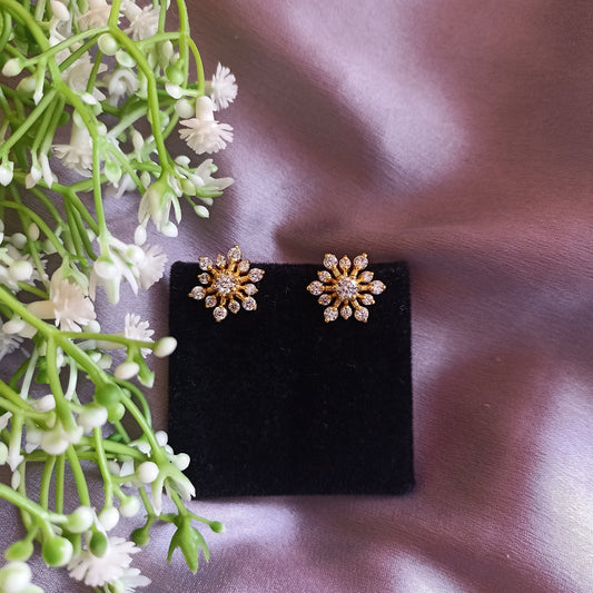 SST 122A | FLOWER ZIRCON STUDS