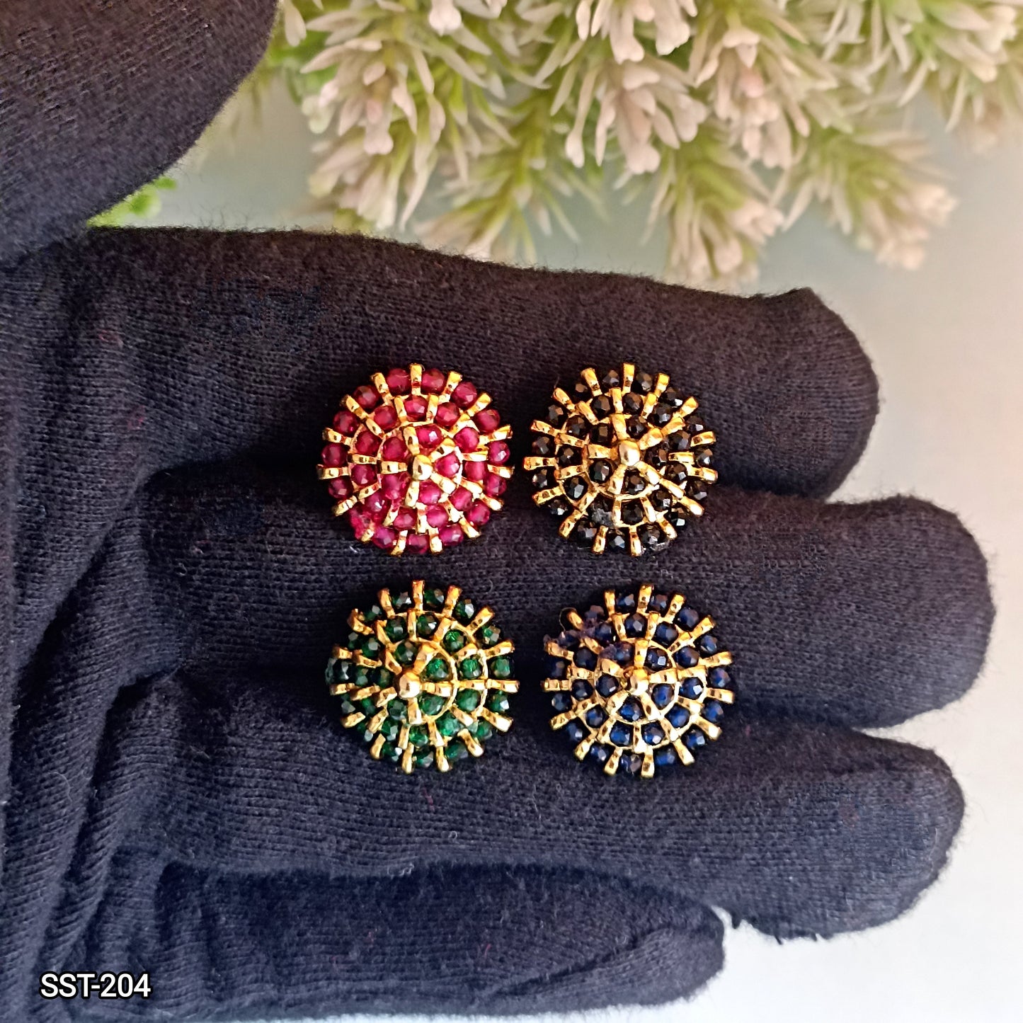 SST 204 | MUSHROOM CUTE CAP DESIGNER STUD