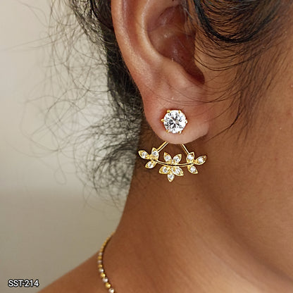 SST 214 | ELEGANT LEAF EARRINGS EARRINGS