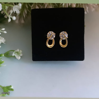 SST 216 | SINGLE DIAMOND EARRING
