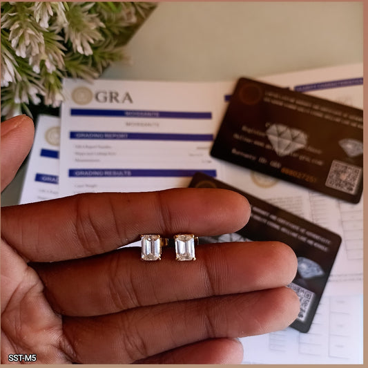 M5 MOISSANITE EARRING