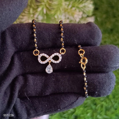 SST 226 | INFINITY DIAMOND PENDANT MANGALSUTRA