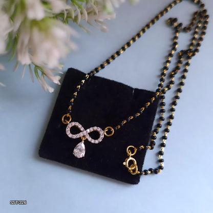 SST 226 | INFINITY DIAMOND PENDANT MANGALSUTRA