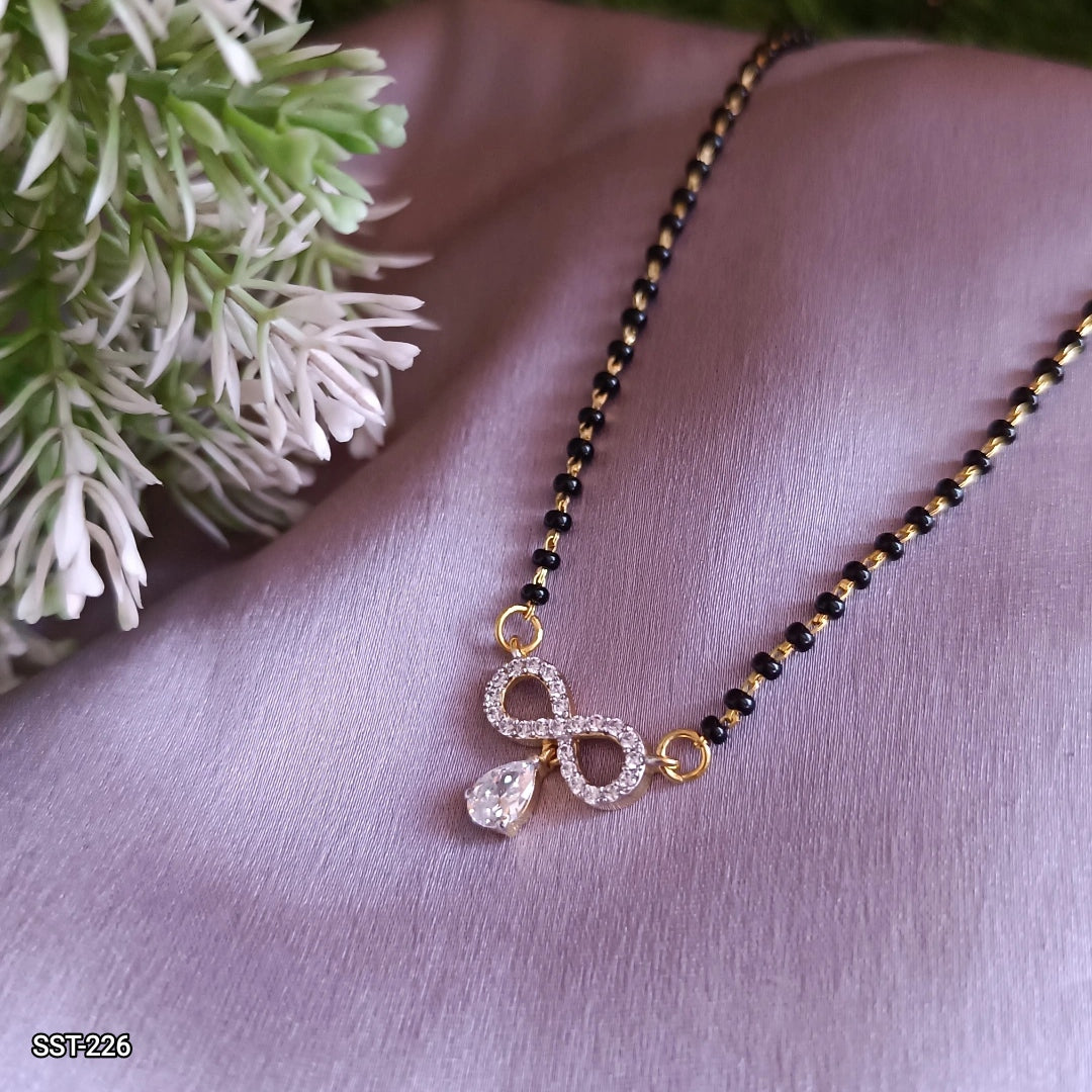SST 226 | INFINITY DIAMOND PENDANT MANGALSUTRA