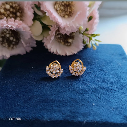 SST 258 | CRESCENT DIAMOND EARRINGS