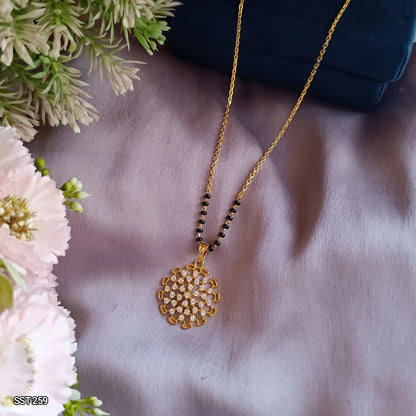 SST 259TC | DIAMOND FLOWER MANGALSUTRA
