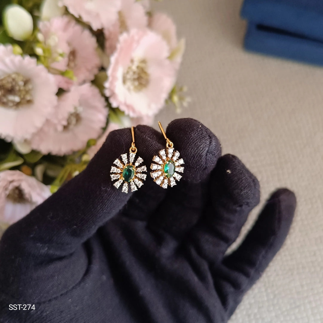 SST 274 | CHARMING FLORAL ACCENT EARRINGS
