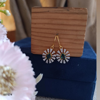 SST 274 | CHARMING FLORAL ACCENT EARRINGS