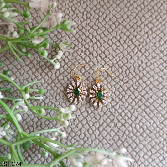 SST 274 | CHARMING FLORAL ACCENT EARRINGS