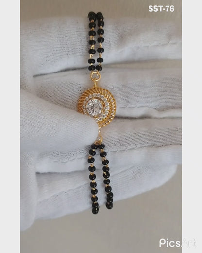 SST 076 | RADIANT CIRCLE MANGALSUTRA BRACELET